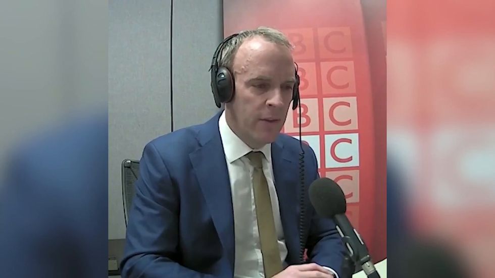 Dominic Raab denies saying the NHS should be privatised