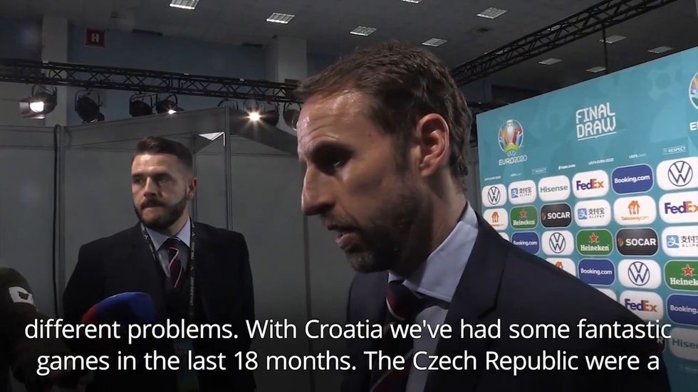 Gareth Southgate expects England to face a tough group at Euro 2020