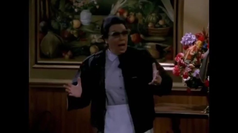 Shelley Morrison stars as Rosario Salazar in Will and Grace