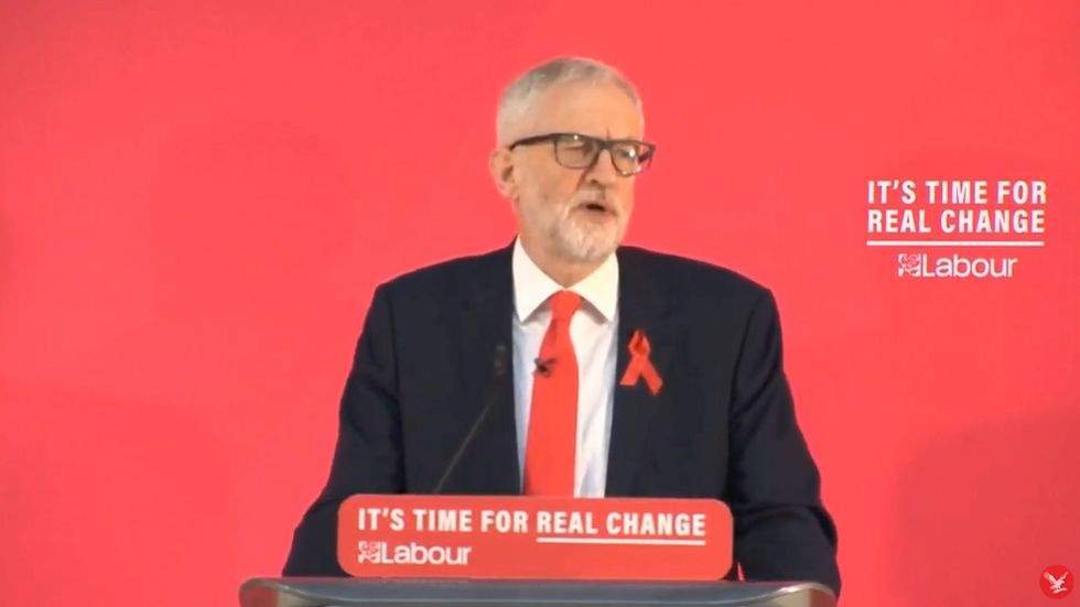General election: Boris Johnson is 'world's leading sycophant' towards Trump, Corbyn says as US president heads to London