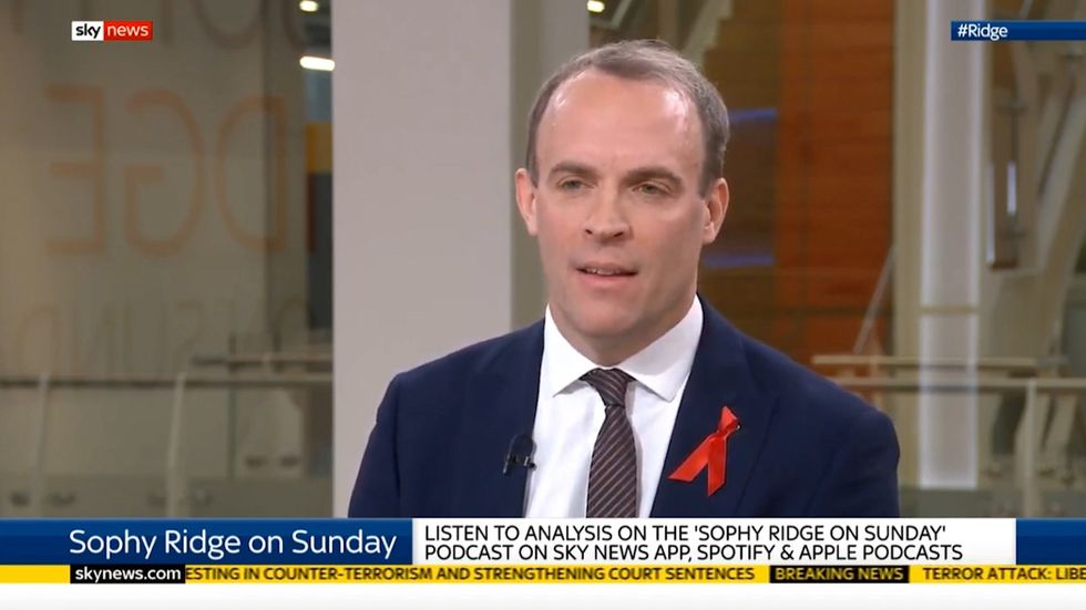 Dominic Raab 'not worried' about losing seat in general election