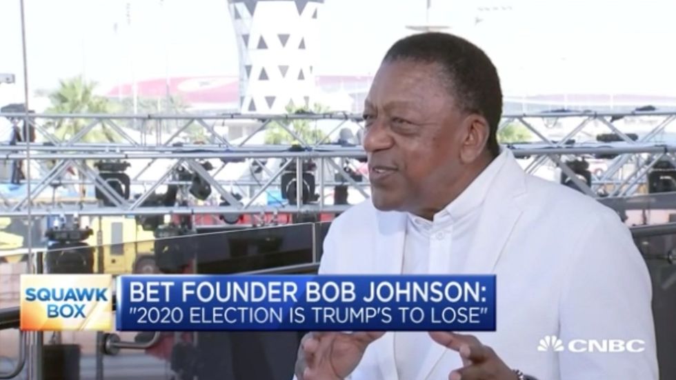 Billionaire Bob Johnson: 2020 election is Trump's to lose