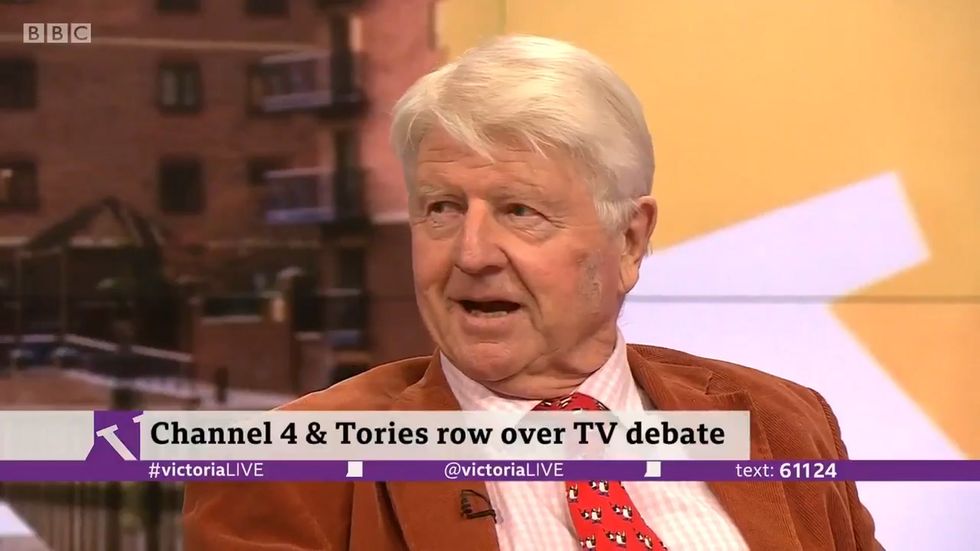 Stanley Johnson suggests British public illiterate as he defends son: 'They couldn’t spell Pinocchio if they tried'