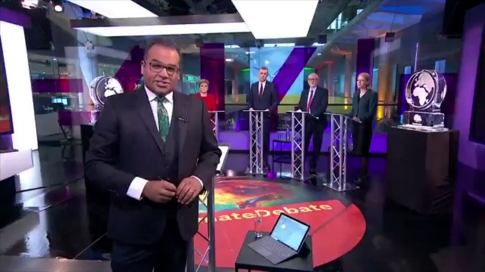 Introductory  Climate Debate statements from leaders of Labour, SNP, Lib Dems, Plaid Cymru and Greens