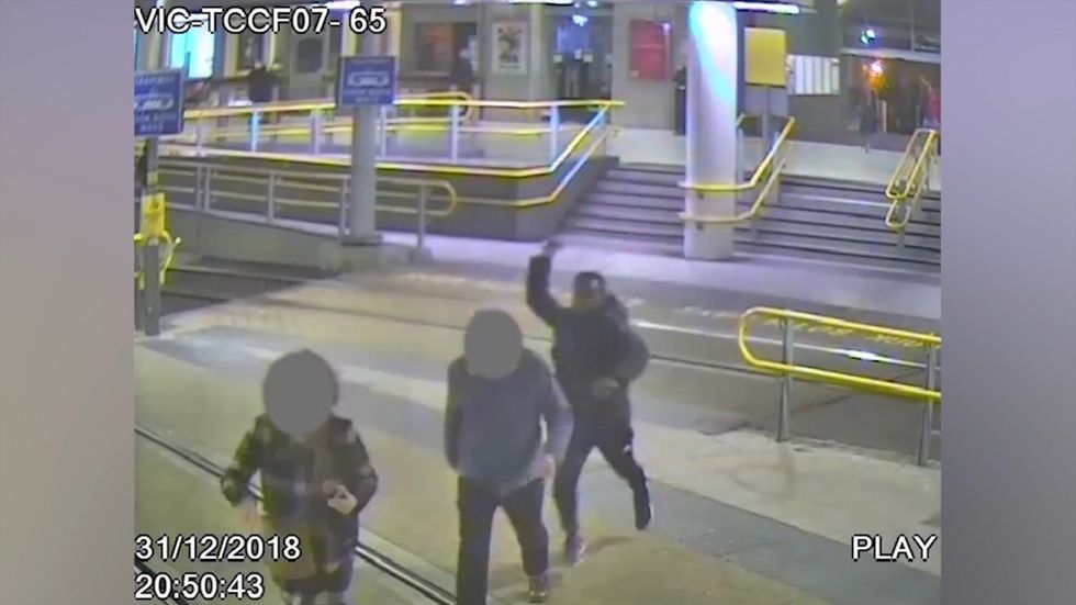 CCTV footage shows terror attack at Manchester Victoria station