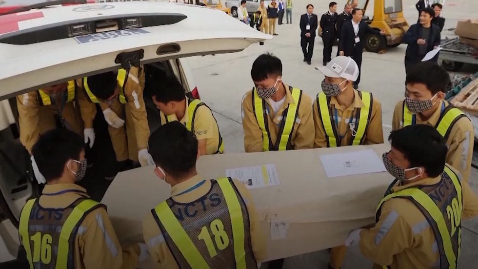 Vietnamese bodies found in Essex lorry returned to their homeland