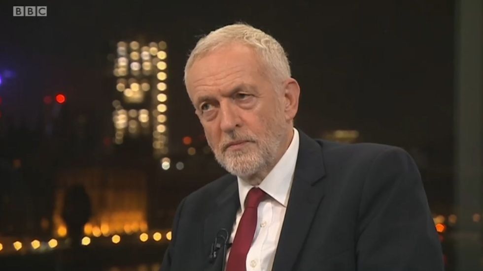 Jeremy Corbyn refuses in a TV interview with Andrew Neil to apologise for his handling of antisemitism