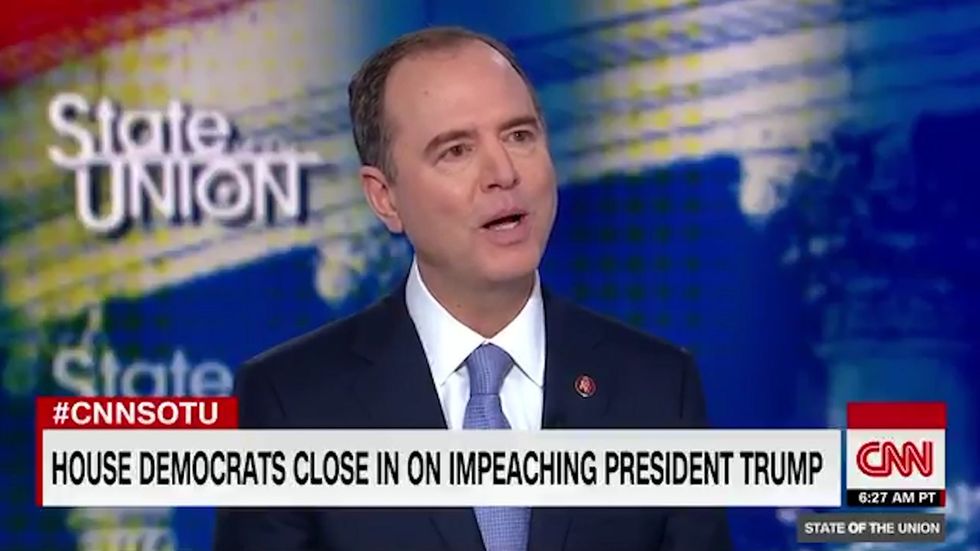 'He's committed the most grievous misconduct' Adam Schiff comments on Trump resigning