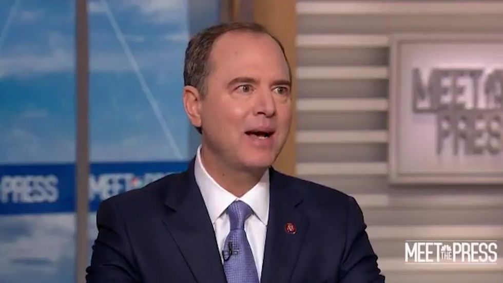 Adam Schiff says Trump and his allies have put whistleblower's life in danger 