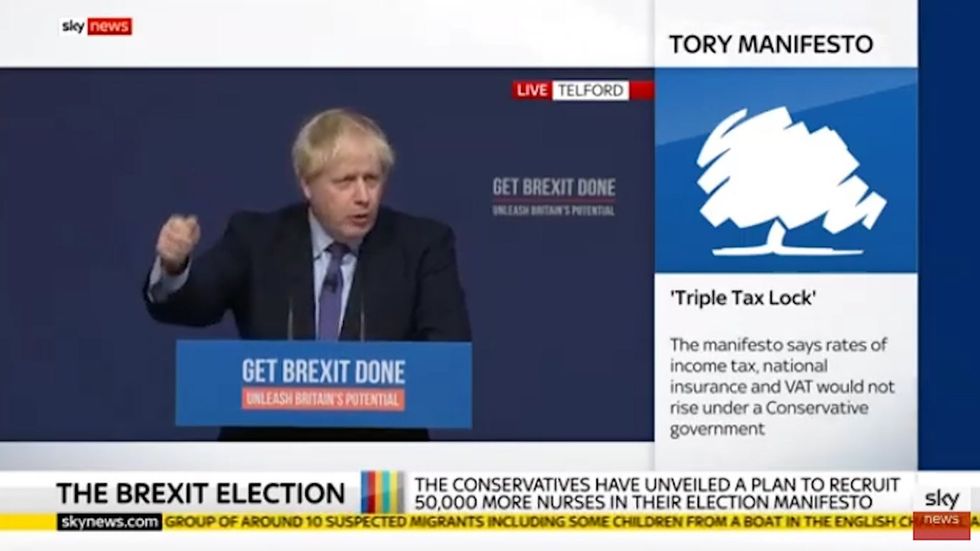 Tory manifesto: Boris Johnson pledges to recruit 50,000 more nurses in bid to tackle NHS crisis