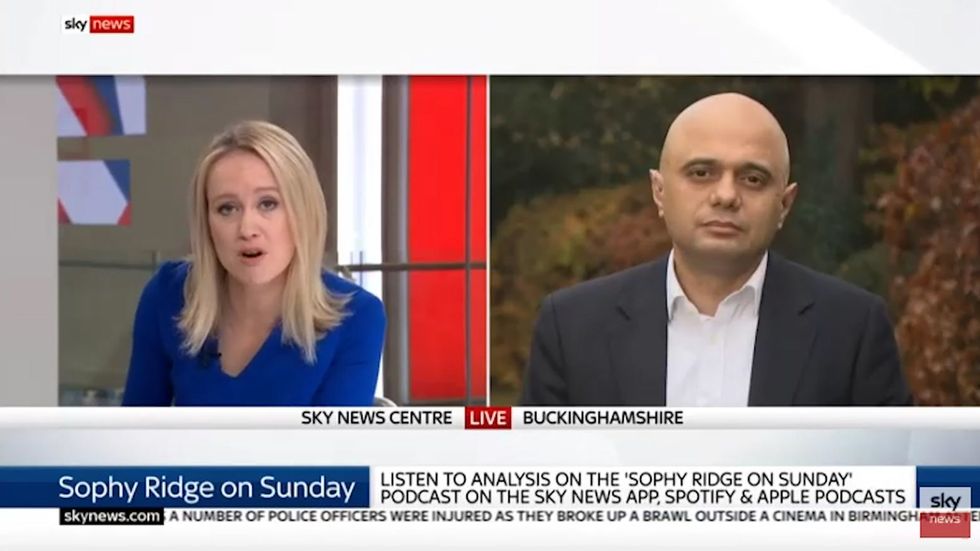 Sajid Javid refuses to say if he will set aside money for risk of no deal, says warnings are 'scare-mongering'