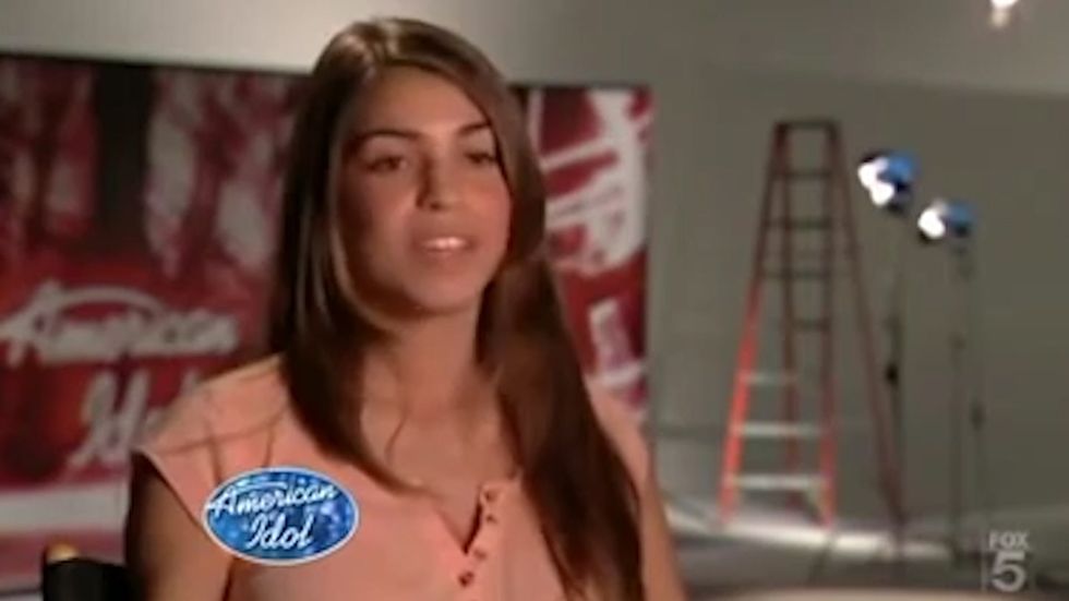 Antonella Barba on American Idol season 6