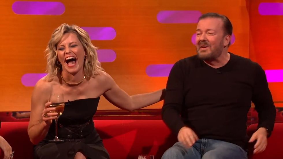 Ricky Gervais forgets meeting Elizabeth Banks at Golden Globes 