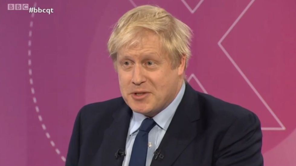 Boris Johnson heckled by Question Time audience as he dodges questions on Russia report