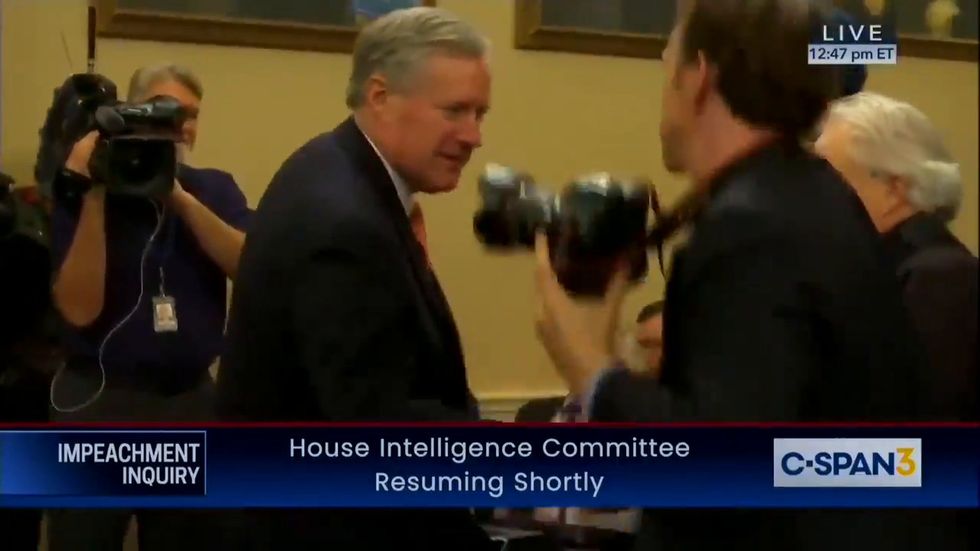 'Impeach the f*****': Live TV call-in halted after man demands Trump's removal