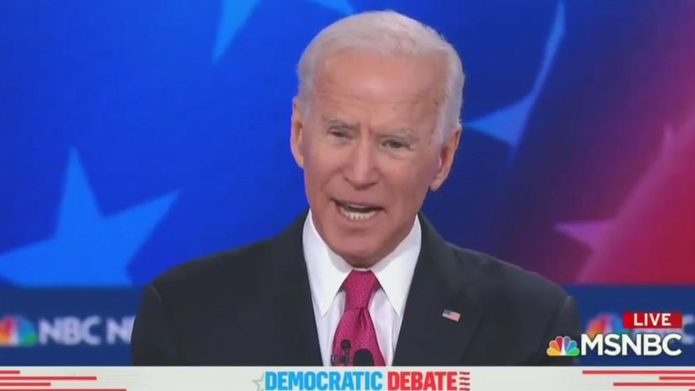 Joe Biden says you need to ‘keep punching’ to tackle domestic violence