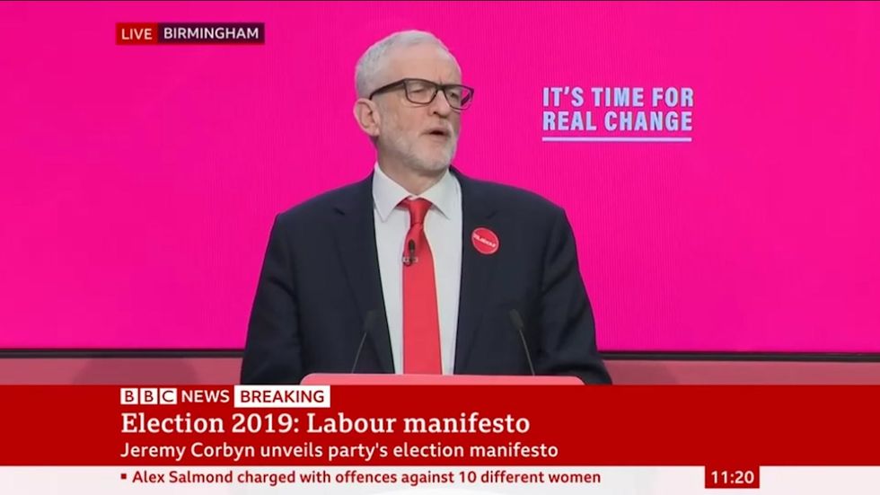 Labour Party election pledges: Corbyn says 'rich and powerful don't own the Labour party'