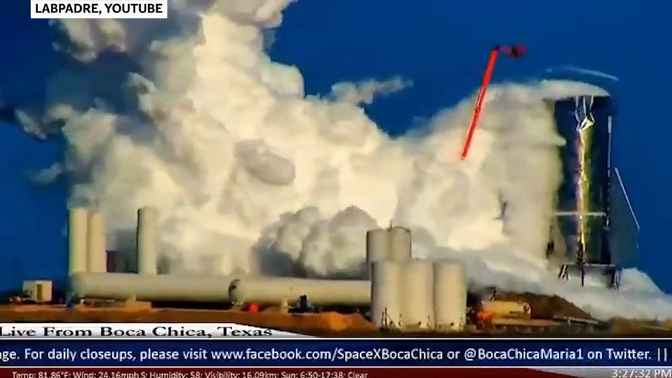 SpaceX Starship rocket explodes during pressure tests