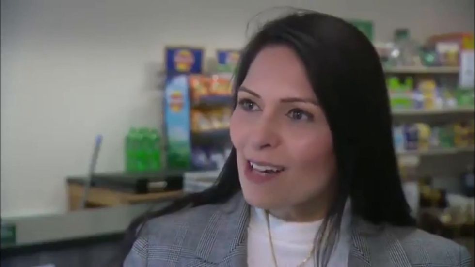 Priti Patel: 'You can't blame the government for poverty'