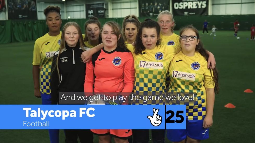 National Lottery #BecauseYouPlay campaign