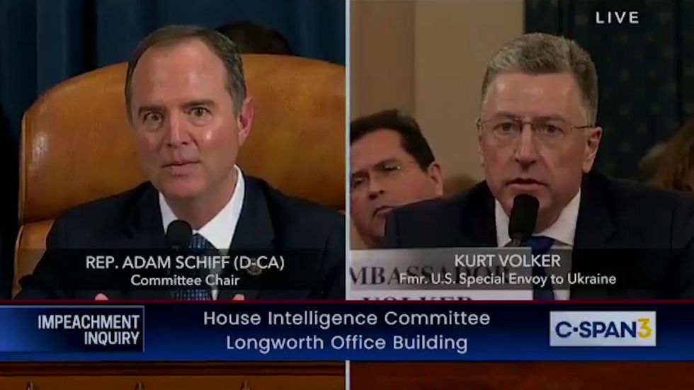 Trump impeachment witness admits Ukraine knew military aid was being withheld during push for Biden investigation