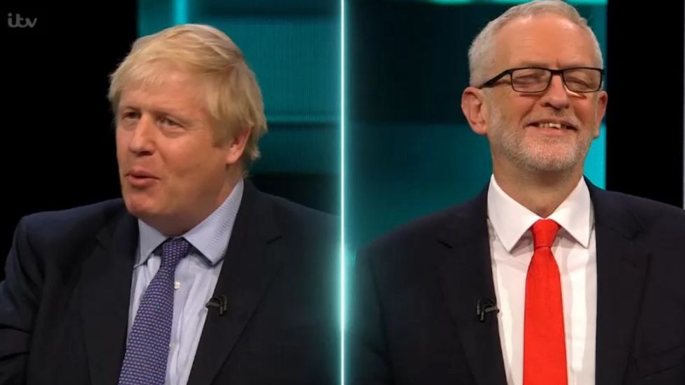 Johnson v Corbyn: Leaders say what they would leave each other under their xmas trees
