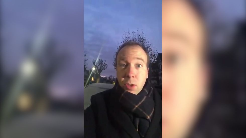 Matt Hancock tells Twitter followers that he is travelling to Yorkshire again to spread Brexit and NHS message