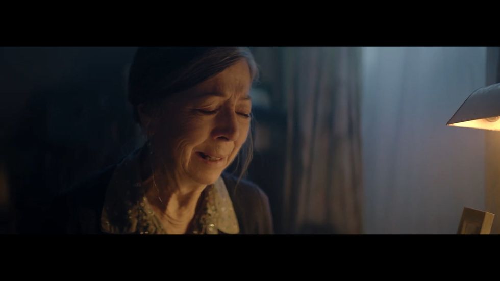 Woman celebrates anniversary with late husband in heart-wrenching short film about loneliness