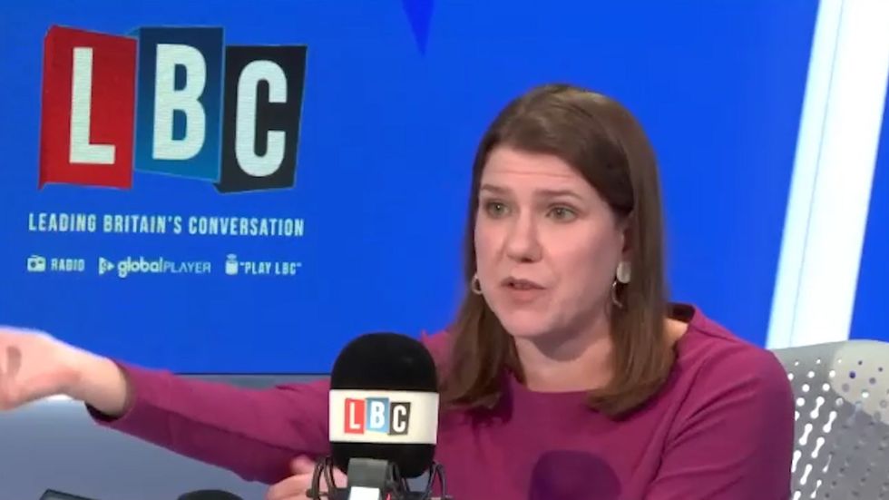 Jo Swinson address 'fake news' story which said she fired stones at squirrels