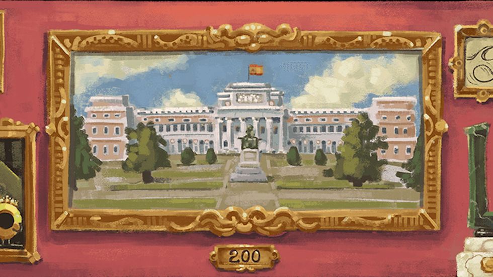 Google Doodle celebrates 200th Anniversary of Museo del Prado