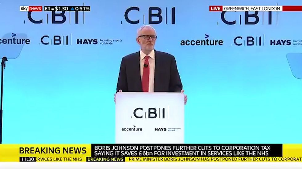 Jeremy Corbyn insists he is not 'anti-business'