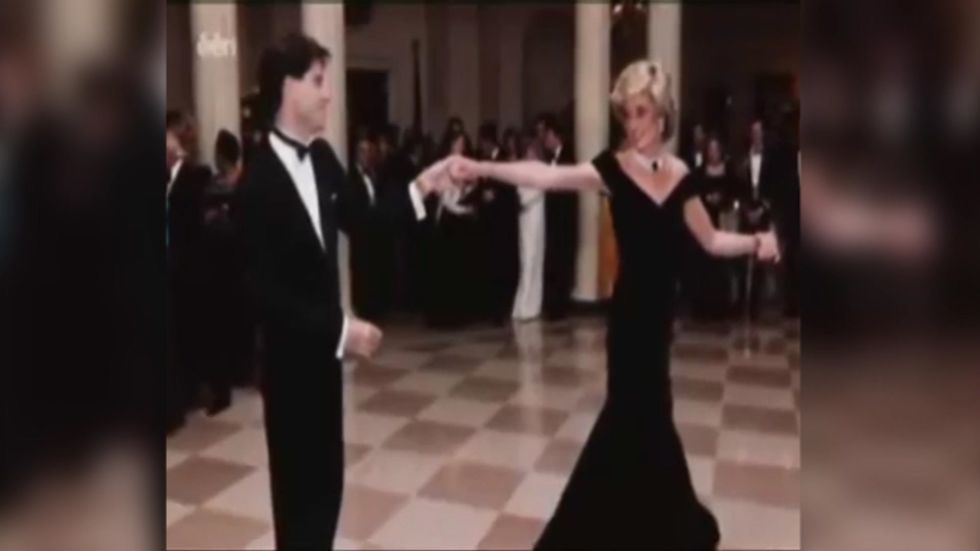 Princes Diana's 'Travolta gown' to be sold at auction for £350,000