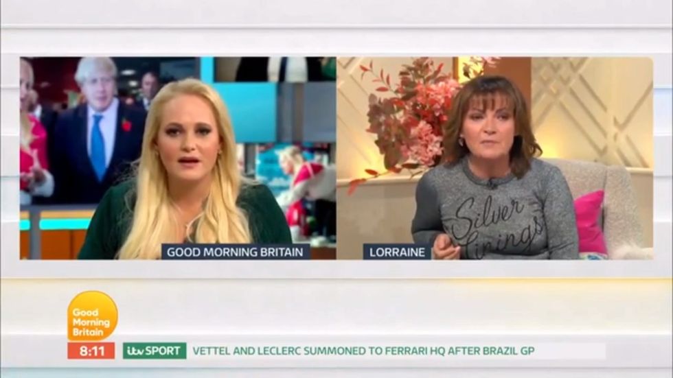 Lorraine Kelly questions why Jennifer Arcuri would come on television and not say anything
