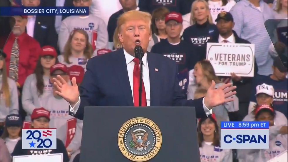 Donald Trump asks supporters to give him a 'big win' in Louisiana governor election