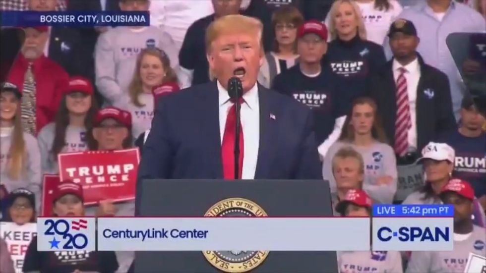 Trump impeachment: President angrily mocks career diplomats over ‘sinister plans’ at rally
