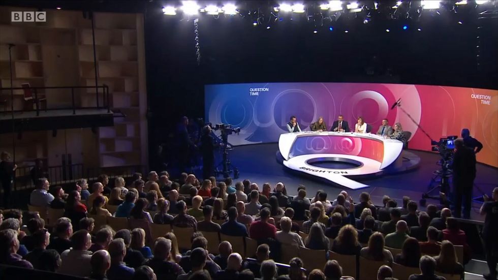 James Cleverly shouted at by Question Time audience member for answer about 'kind things he's done'