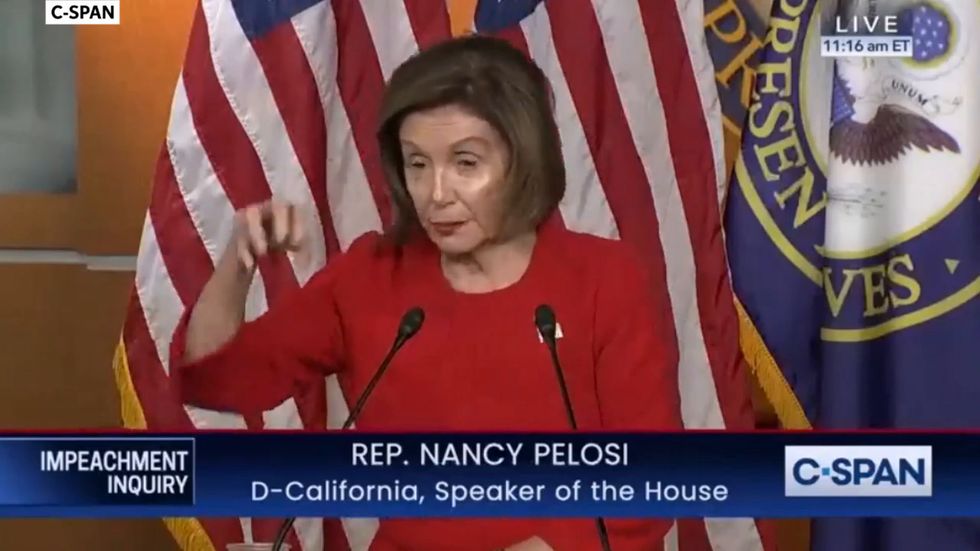 Nancy Pelosi says Donald Trump's actions make Richard Nixon's 'look almost small'