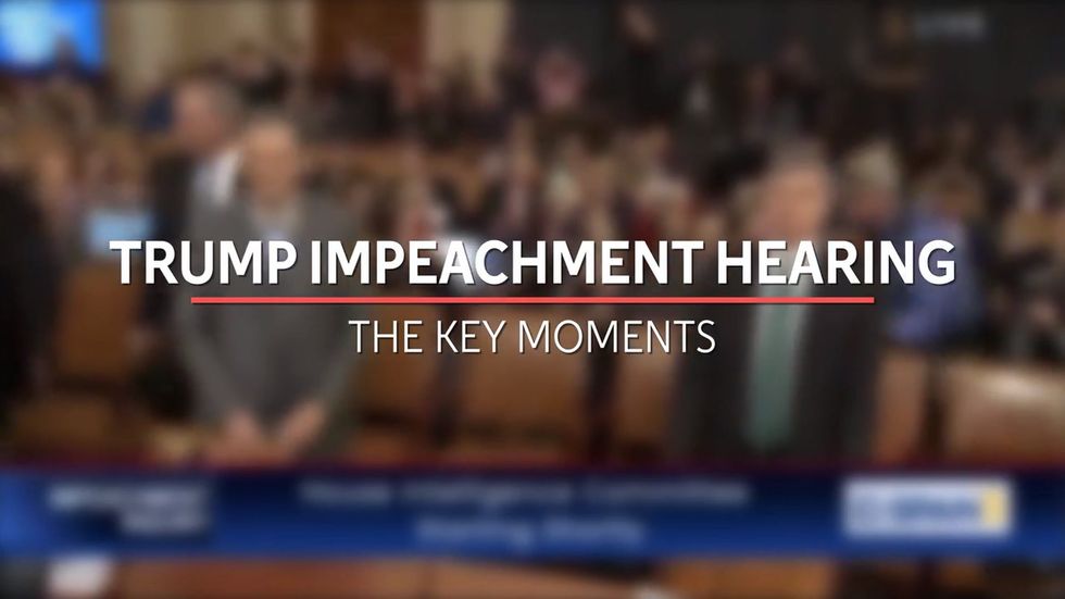 The key moments from Trump's impeachment hearing