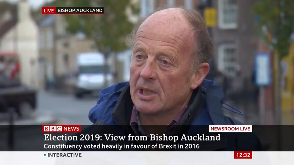 Farmer in Bishop Auckland explains why Boris Johnson and Brexit are bad for Britain on live TV