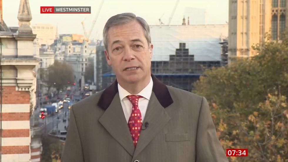 Nigel Farage insists Brexit Party will still contest Labour seats