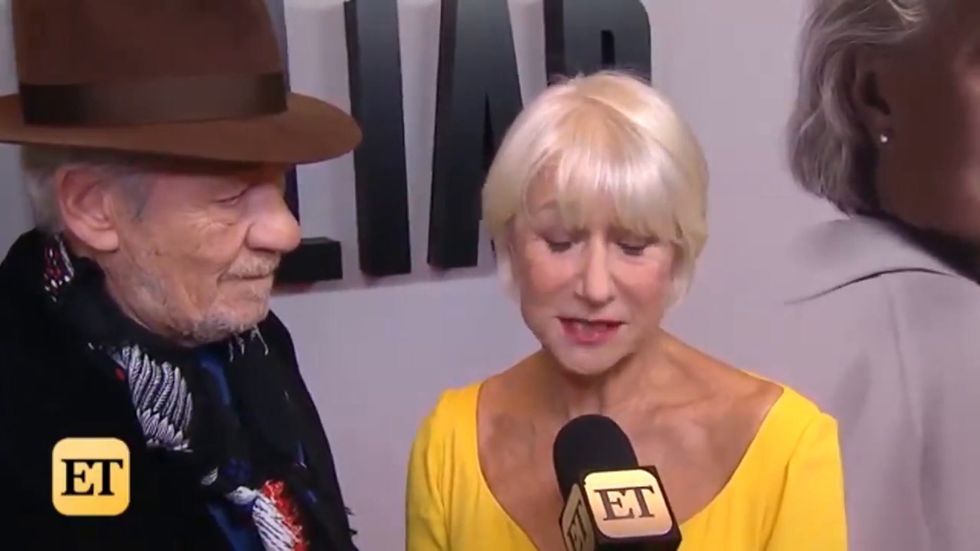 Helen Mirren responds to people thinking she is Keanu Reeves’s new girlfriend