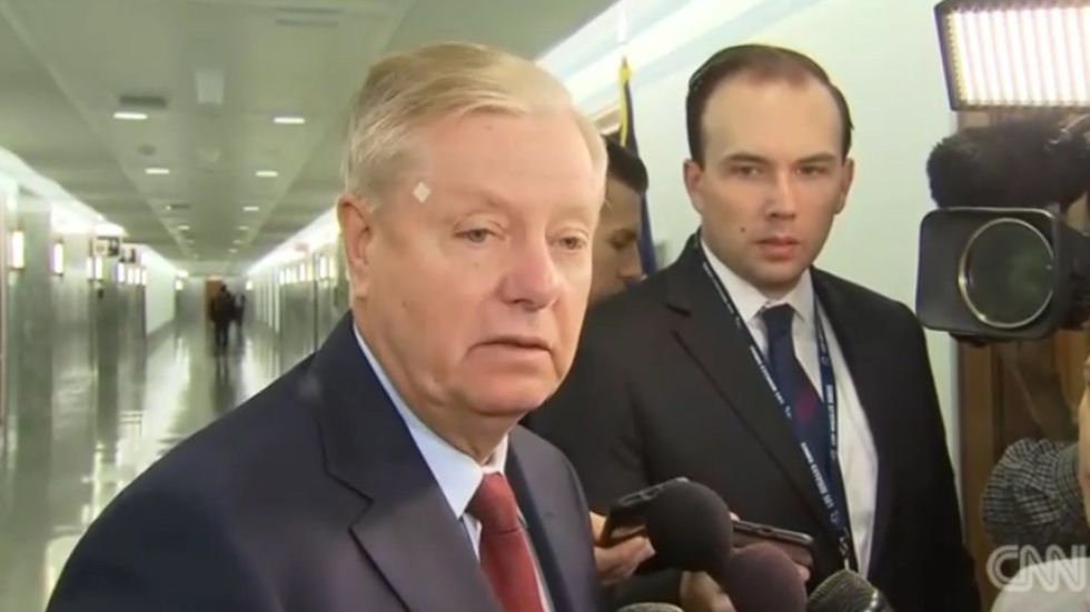 Lindsey Graham says Ukraine policy 'incoherent' and White House 'incapable' of putting quid pro quo together