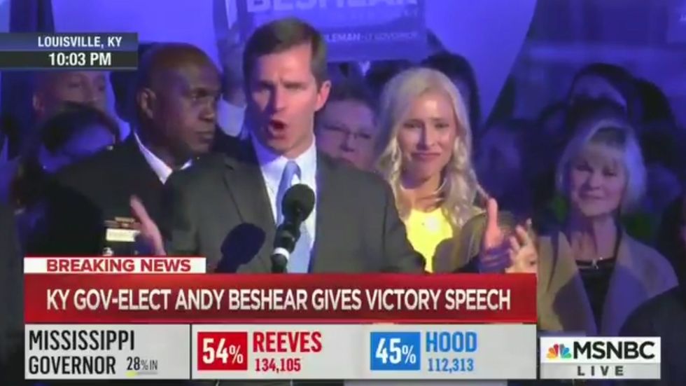 Democrats claim victory as Andy Beshear wins Kentucky governor's race