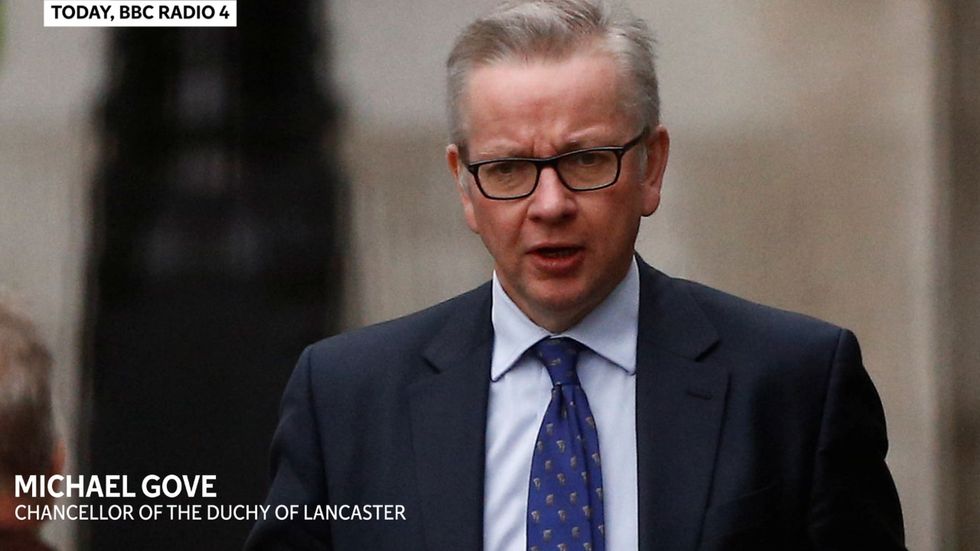 Michael Gove admits no-deal Brexit will stay on table in 2020