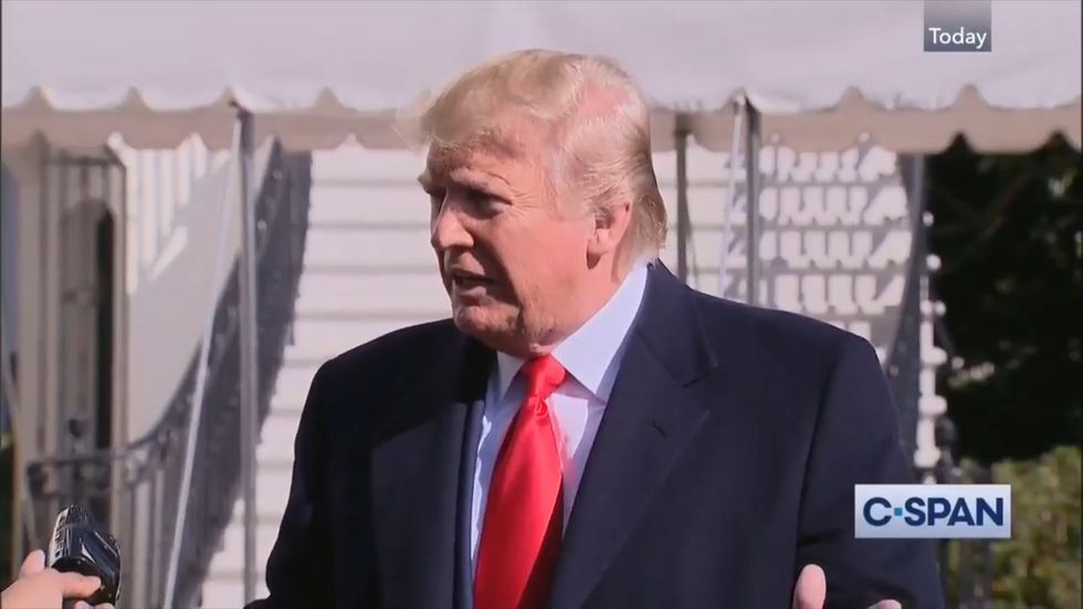 Donald Trump refuses to rule out government shutdown if Democrats continue impeachment inquiry