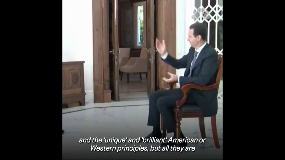 Syrian president Bashar al-Assad praises Donald Trump's 'transparency'