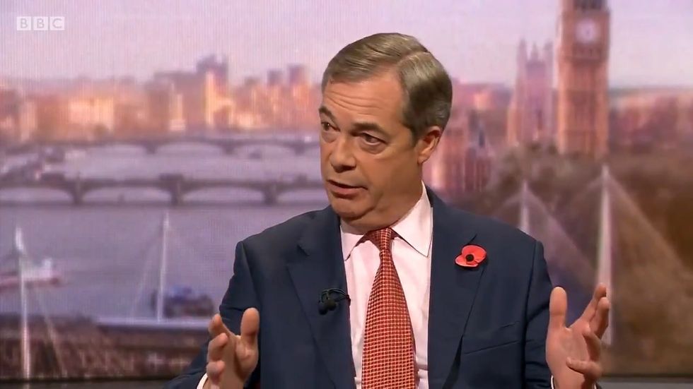 Nigel Farage says he will not stand for the eight time as an MP