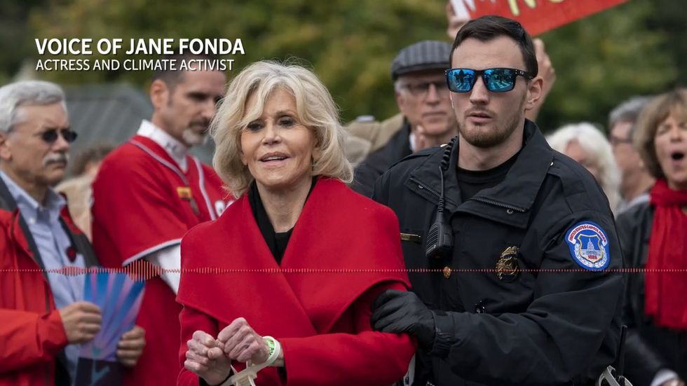 Jane Fonda says she worries about Greta Thunberg