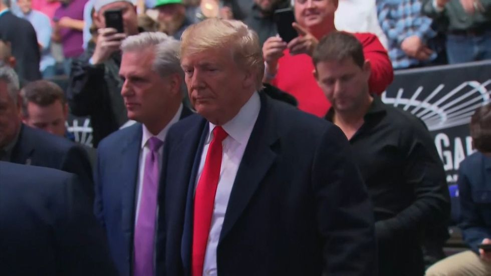 Trump booed by crowd at Madison Square Garden in New York