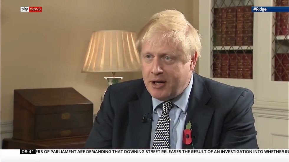 Donald Trump was 'patently in error' saying US couldn't trade with UK under Johnson's deal, says PM